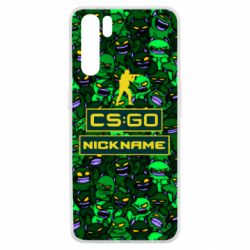Чехол для Oppo A91/Reno3 Your Nickname CsGo backraund mp9 impire - PrintSalon