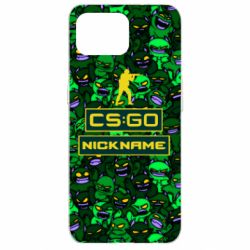 Чехол для Oppo Reno 4 Lite Your Nickname CsGo backraund mp9 impire - PrintSalon