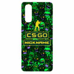 Чехол для Oppo Find X2 Your Nickname CsGo backraund mp9 impire - PrintSalon