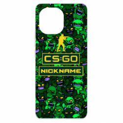 Чехол для Xiaomi Mi11 Your Nickname CsGo backraund mp9 impire - PrintSalon