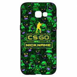 Чехол для Samsung A5 2017 Your Nickname CsGo backraund mp9 impire - PrintSalon