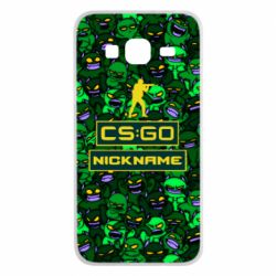 Чехол для Samsung J3 2016 Your Nickname CsGo backraund mp9 impire - PrintSalon