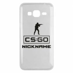 Чехол для Samsung J3 2016 Ваш псевдоним в игре CsGo - PrintSalon
