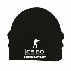 Шапка флисовая Ваш псевдоним в игре CsGo - PrintSalon