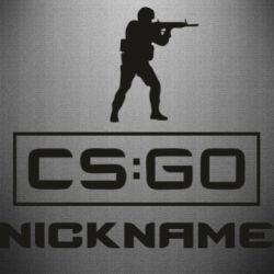 Наклейка Ваш псевдоним в игре CsGo - PrintSalon