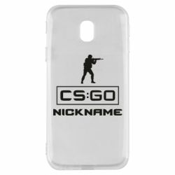 Чехол для Samsung J3 2017 Ваш псевдоним в игре CsGo - PrintSalon