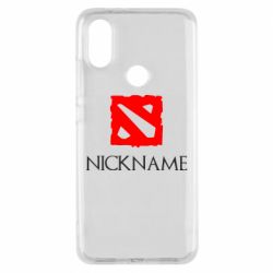 Чехол для Xiaomi Mi A2 Your nickname Dota2 - PrintSalon