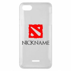 Чехол для Xiaomi Redmi 6A Your nickname Dota2