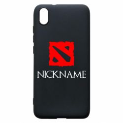 Чехол для Xiaomi Redmi 7A Your nickname Dota2 - PrintSalon