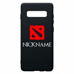 Чехол для Samsung S10+ Your nickname Dota2 - PrintSalon