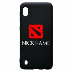 Чехол для Samsung A10 Your nickname Dota2 - PrintSalon