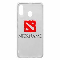 Чехол для Samsung A30 Your nickname Dota2 - PrintSalon