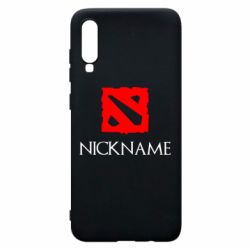 Чехол для Samsung A70 Your nickname Dota2 - PrintSalon