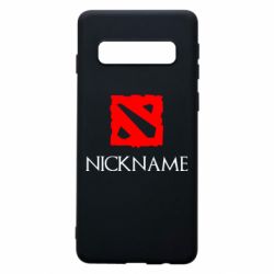Чехол для Samsung S10 Your nickname Dota2