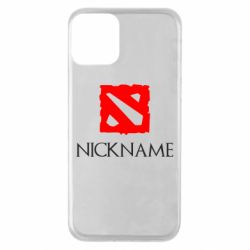 Чехол для iPhone 11 Your nickname Dota2 - PrintSalon