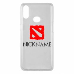 Чехол для Samsung A10s Your nickname Dota2 - PrintSalon