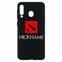Чехол для Samsung M30 Your nickname Dota2 - PrintSalon