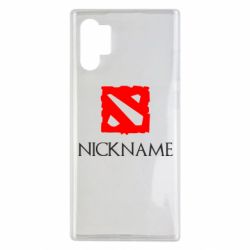 Чехол для Samsung Note 10 Plus Your nickname Dota2 - PrintSalon