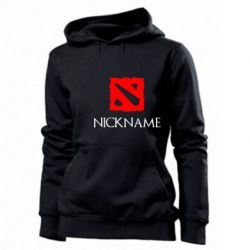 Женское худи Your nickname Dota2 - PrintSalon