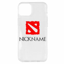 Чохол для iPhone 14 Plus Your nickname Dota2