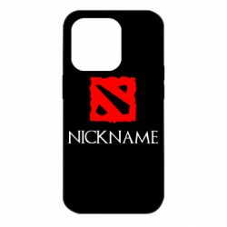 Чехол для iPhone 14 Pro Your nickname Dota2 - PrintSalon