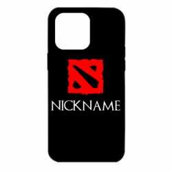 Чехол для iPhone 14 Pro Max Your nickname Dota2 - PrintSalon