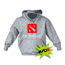 Детское худи Your nickname Dota2 - PrintSalon