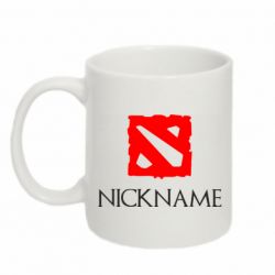 Чашка 320ml Your nickname Dota2-PrintSalon Чашка 320ml Your nickname Dota2