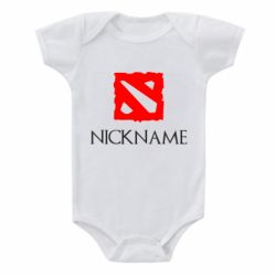 Детский бодик Your nickname Dota2 - PrintSalon