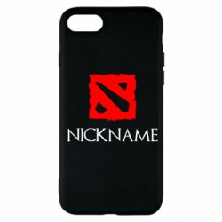Чехол для iPhone 7 Your nickname Dota2 - PrintSalon