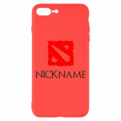 Чехол для iPhone 7 Plus Your nickname Dota2 - PrintSalon