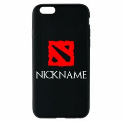 Чехол для iPhone 6/6S Your nickname Dota2 - PrintSalon