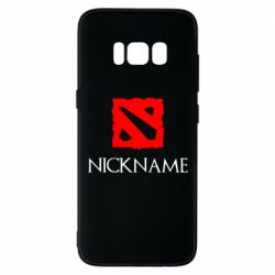 Чехол для Samsung S8 Your nickname Dota2 - PrintSalon