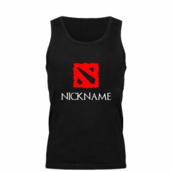 Мужская майка Your nickname Dota2 - PrintSalon