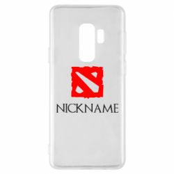 Чехол для Samsung S9+ Your nickname Dota2