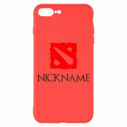 Чохол для iPhone 8 Plus Your nickname Dota2