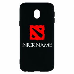 Чехол для Samsung J3 2017 Your nickname Dota2 - PrintSalon
