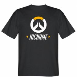 Мужская футболка Stedman Your Nickname Overwatch - PrintSalon