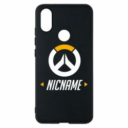 Чехол для Xiaomi Mi A2 Your Nickname Overwatch - PrintSalon