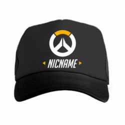 Кепка-тракер Your Nickname Overwatch - PrintSalon