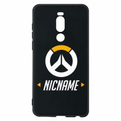 Чехол для Meizu Note 8 Your Nickname Overwatch - PrintSalon