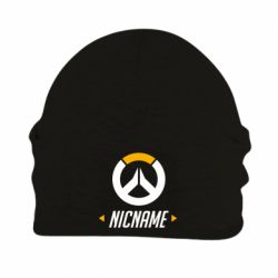 Шапка флисовая Your Nickname Overwatch - PrintSalon