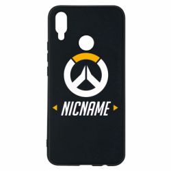 Чехол для Huawei P Smart Plus 2018 Your Nickname Overwatch - PrintSalon