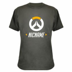 Камуфляжная футболка Your Nickname Overwatch - PrintSalon