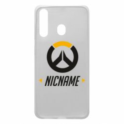 Чехол для Samsung A60 Your Nickname Overwatch - PrintSalon