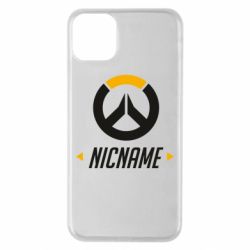 Чехол для iPhone 11 Pro Max Your Nickname Overwatch - PrintSalon