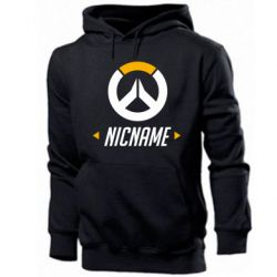 Мужское худи Your Nickname Overwatch-PrintSalon Мужское худи Your Nickname Overwatch