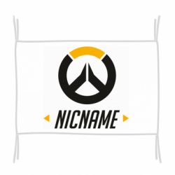 Флаг Your Nickname Overwatch - PrintSalon