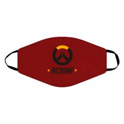 Маска многоразовая Your Nickname Overwatch - PrintSalon