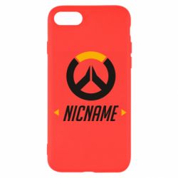 Чехол для iPhone SE 2020 Your Nickname Overwatch - PrintSalon